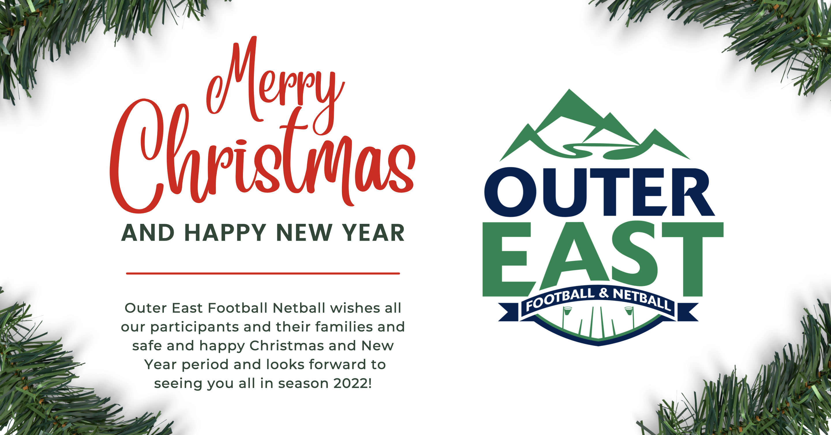 Is There Football On Christmas 2022 Outer East Football Netball Office Closure – Outer East Football Netball